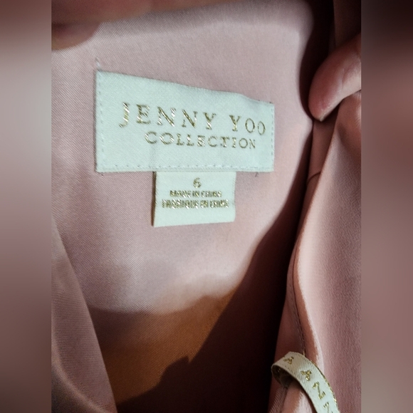 LUXURY Jenny Yoo Charlie Ruffle Bodice Gown - Picture 9 of 9